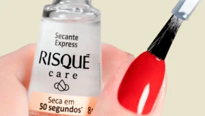 Secante revolucionário da Risqué reduz tempo de secagem para 50 segundos e beneficia salões de beleza