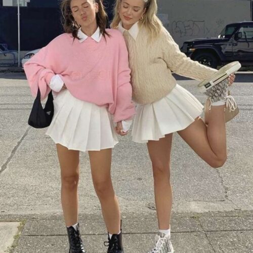 “Saia plissada: o toque de estilo que seu look precisa”