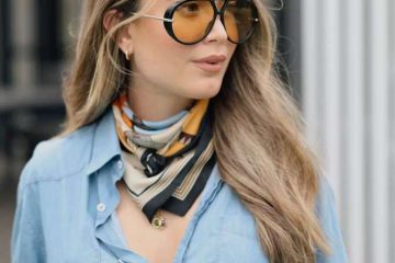 Lenço no pescoço: o item essencial para transformar seu visual de outono