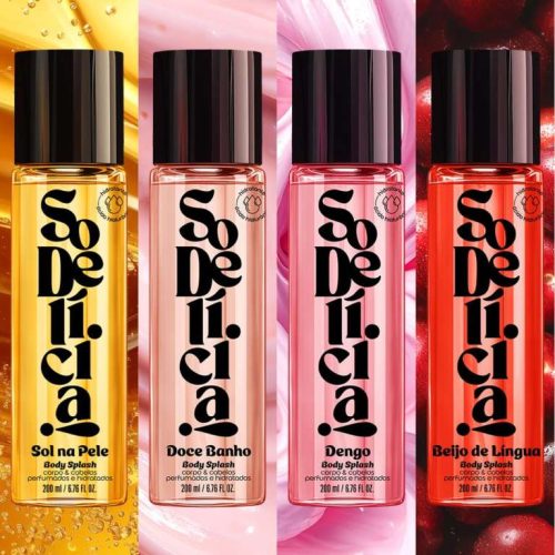 Apresentando a So Delícia!: A Inovadora Linha de Body Splash que Combina Cuidados com a Pele e Tecnologia Antiodor