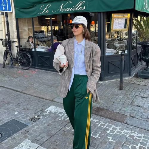 Calça verde da adidas: a peça-chave do streetwear para arrasar na Copa