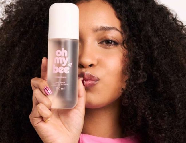 Natalia Beauty lança a linha oh my bee, com foco na beleza e aroma da baunilha